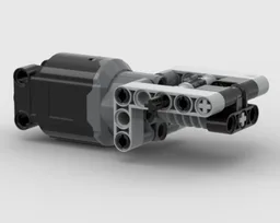 compact worm gear system Gear ratio: 8/1