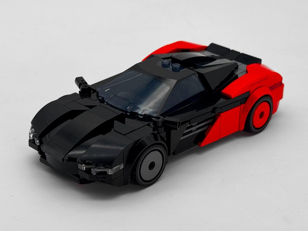 Lego EV Supercar 8-Stud Scale Conversion