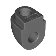 Shoulder Mechanical, Nexo Bot - Soft Plastic / Dark Bluish Gray