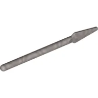 Weapon Pike / Spear - Flexible Rubber / Flat Silver
