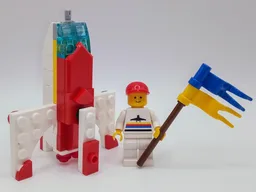 30669 Vintage Space Rocket
