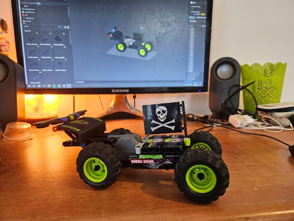 Lego 42118 alternate car