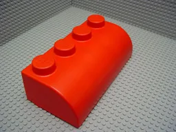 Brick Soft Curved 2 x 4