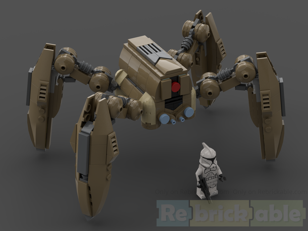 Lego Bubble Crab Droid