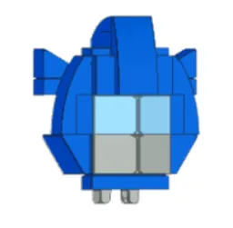 Goldbug head for LEGO Icons 10338 Bumblebee