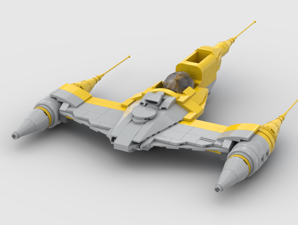 Lego 7660 N-1 Starfighter – Ultimate Upgrade MOC