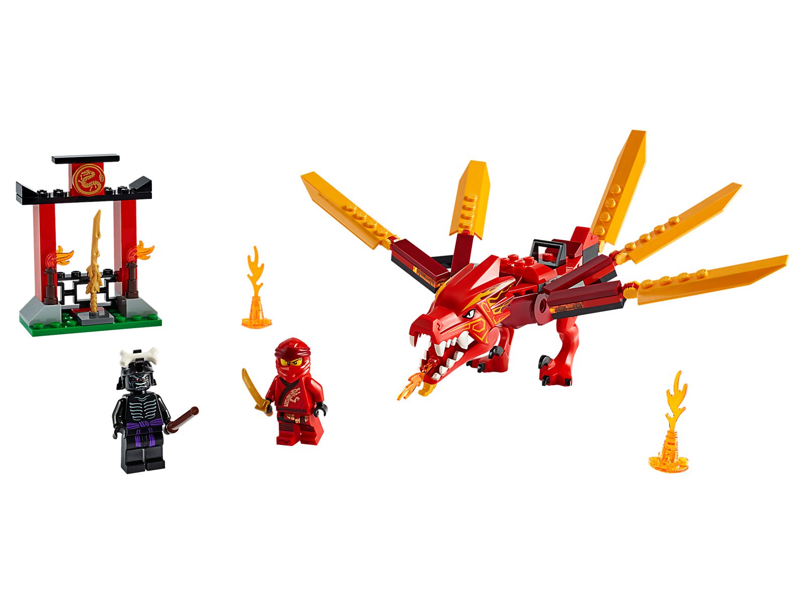 Lego Kai's Fire Dragon