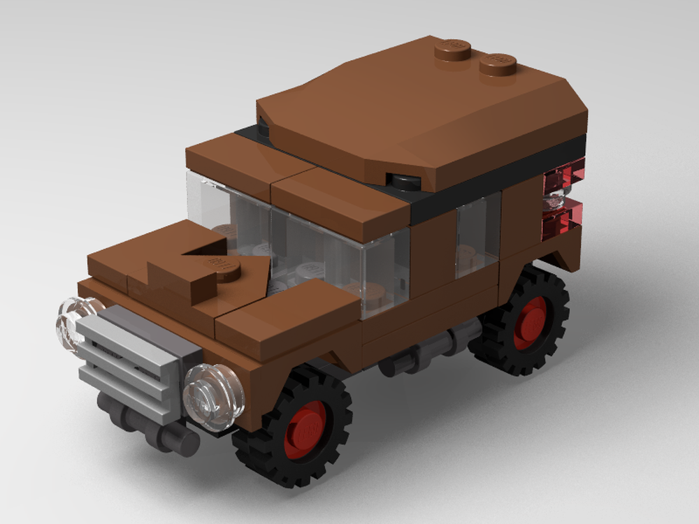 Lego Black SUV MOD