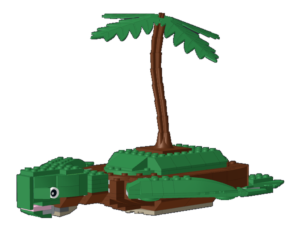 Lego Island Turtle from The Legend of Zelda