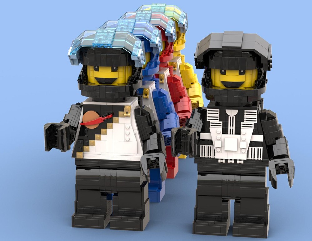 Lego Blacktron & Futuron 6:1