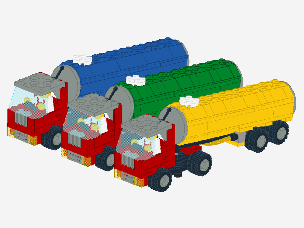 Lego Oman Water Trucks