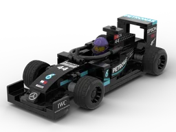 2020 Mercedes W11 Formula One F1 Car