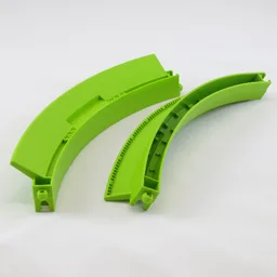 Technic Competition Arena Middle Section, Curved / Lime
