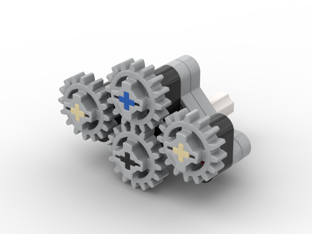 Lego Control 2 Outputs With 1 Input
