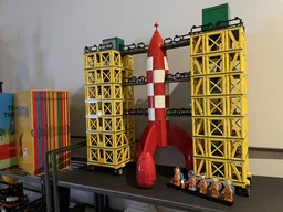 Tintin Rocket Launch Tower