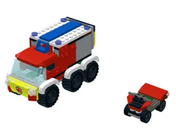 Fire truck and quad