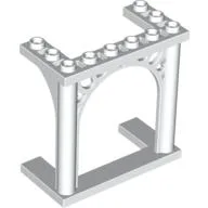 Brick Arch 3 x 6 x 5 Ornamented / White