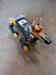 Giant combined robot fox