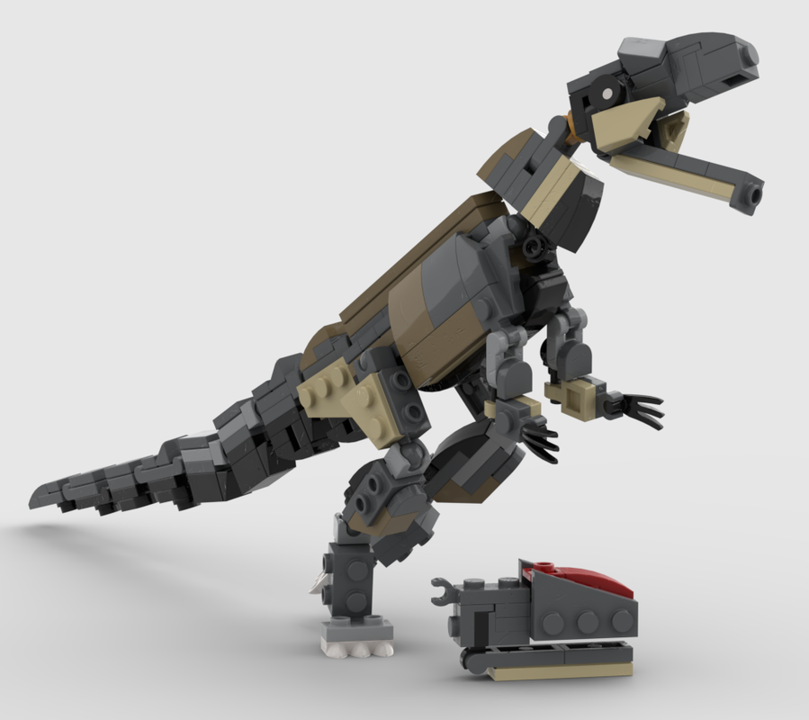 Lego Allosaurus jimmadseni 1/35 scale 2.0