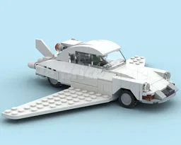 Citroën DS 19 - FANTOMAS The flying car