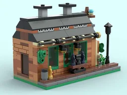 Old Train Engine Shed Mini Build