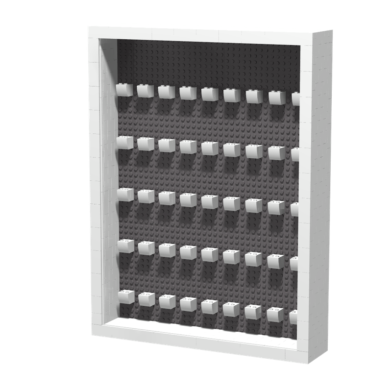 Lego Dustproof Minifigure Display Frame