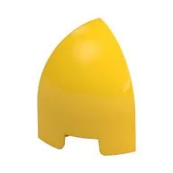 Brick Round Curved 1 x 1 x 1 1/3 Quarter Dome / Yellow