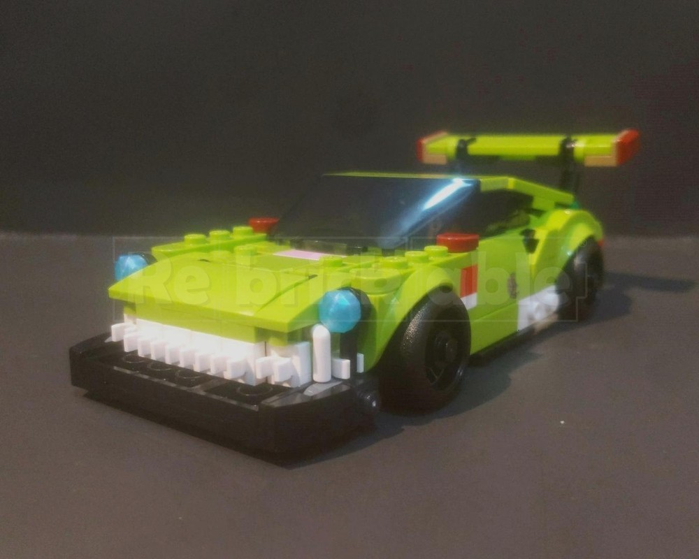 Lego 77237 Rexy Porsche 911 GT3 R Race Car