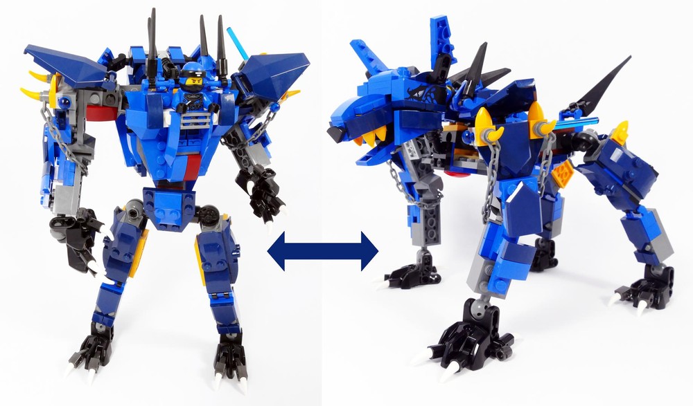 Lego Transforming Werewolf Mech - 70652 Alternate Build