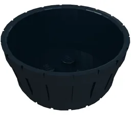 Barrel Half Large / Black