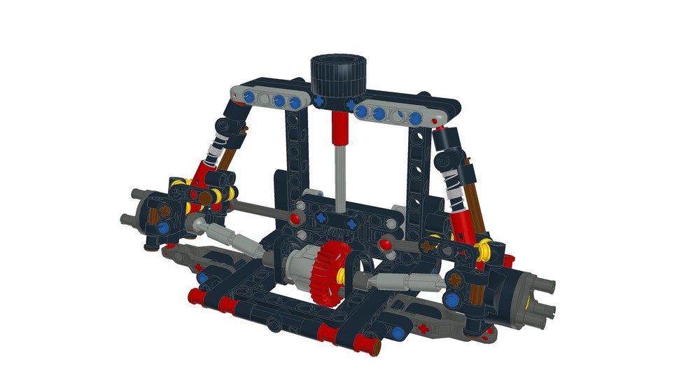 Lego Legotyres Macpherson Strut Suspension