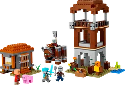 The Pillager Outpost and Ravager