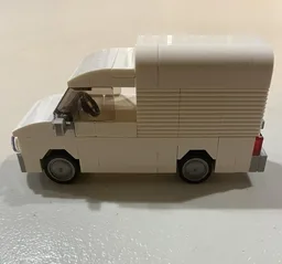 Milk delivery van