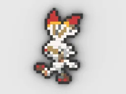 Scorbunny Pixel Art