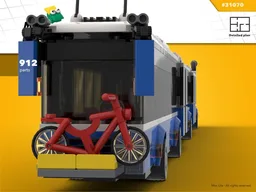 Bi articulated bus