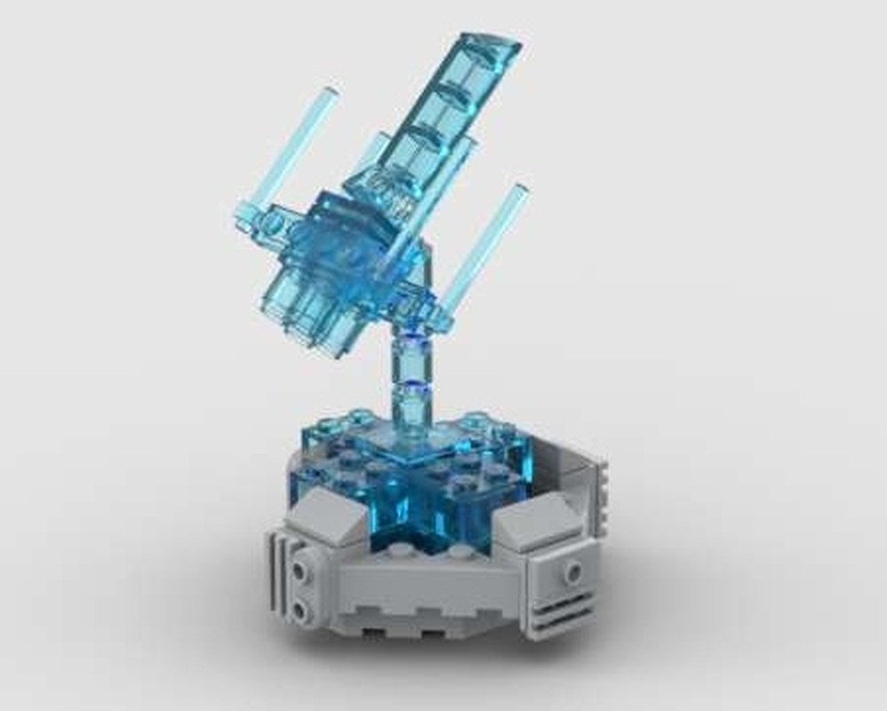 Lego Holotable with Rebel Fighter Ship
