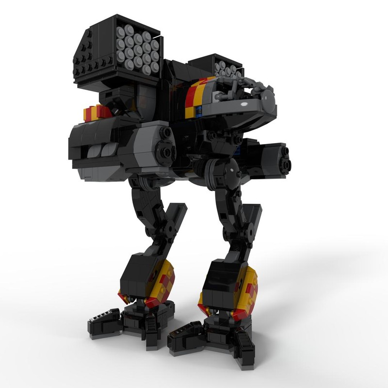 Lego Mad Cat/Timber Wolf OmniMech (Clan Smoke Jaguars)