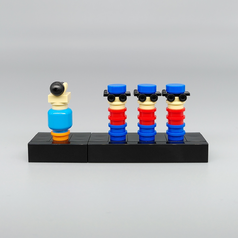 Lego Pete and the Beagle Boys