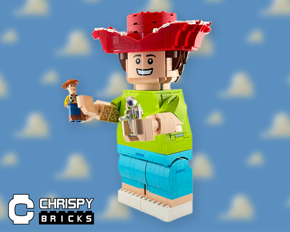 Lego Toy Story Andy Big Figure - Mid Legs