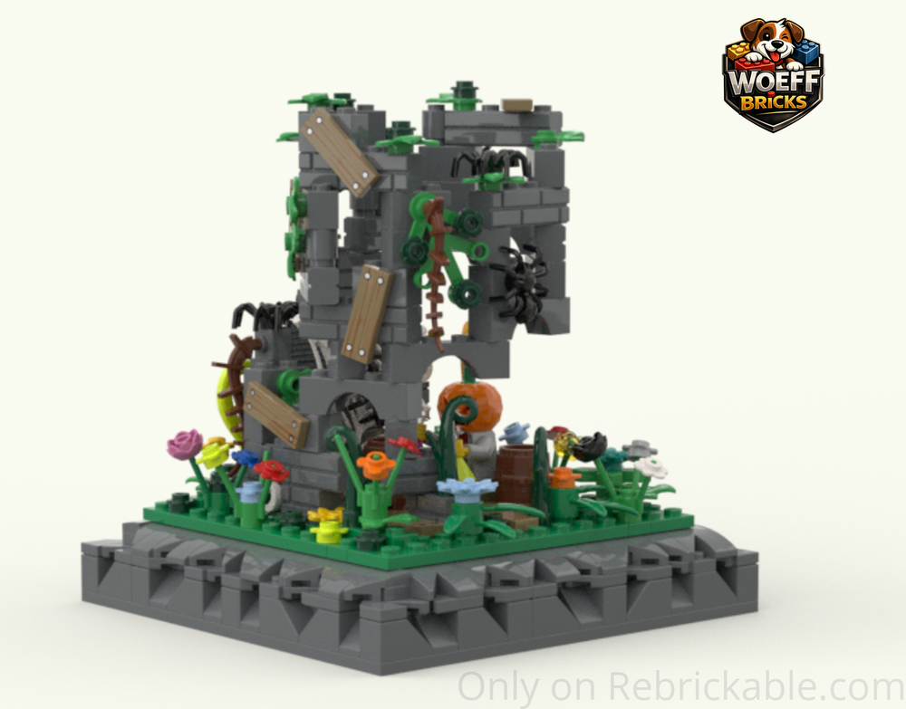 Lego Creepy and spooky tower