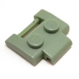 Watch, Link, with 1 x 2 Studs / Sand Green
