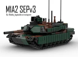 Lego M1A2 SEP V2 in 1/45th scale