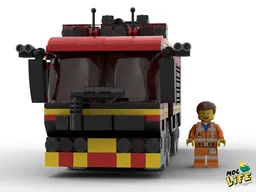 Airport fire engine 8 wheels