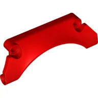 Technic Panel Car Mudguard Arched 9 x 2 x 3 #30 / Red