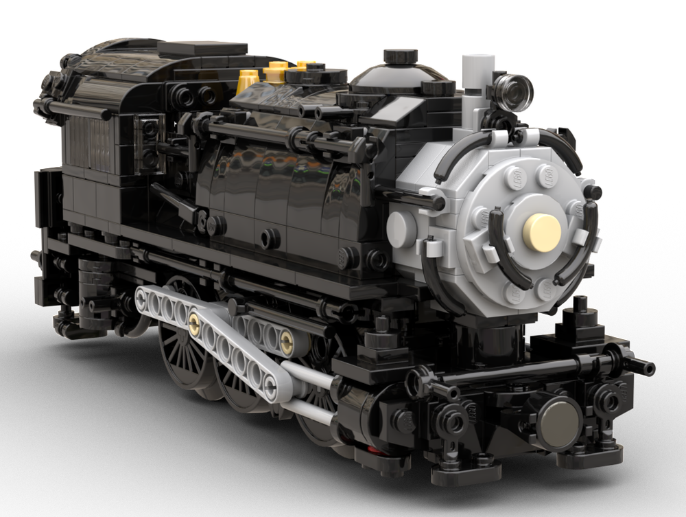 Lego 1:48 PRR B8a 0-6-0 Tank Engine v1.1 (Powered Up)