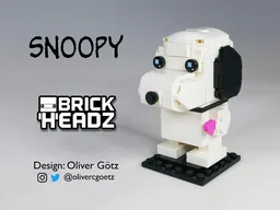 Peanuts BrickHeadz: Snoopy