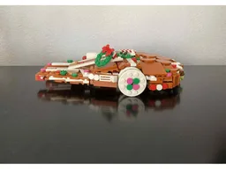 Gingerbread Millennium-Falcon