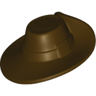 Lego Hat Musketeer / Dark Brown