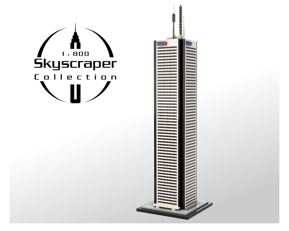 Lego First Canadian Place 1:800 Scale