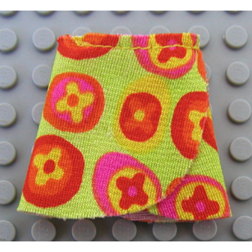 Lego Scala, Skirt, Girl, Short with X's and O's Print / Yellow
